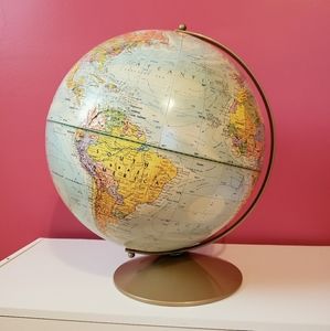 Large Vintage Replogle Globe